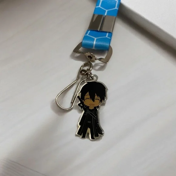 Anime Character Button and Lanyard - Picture 3 of 4